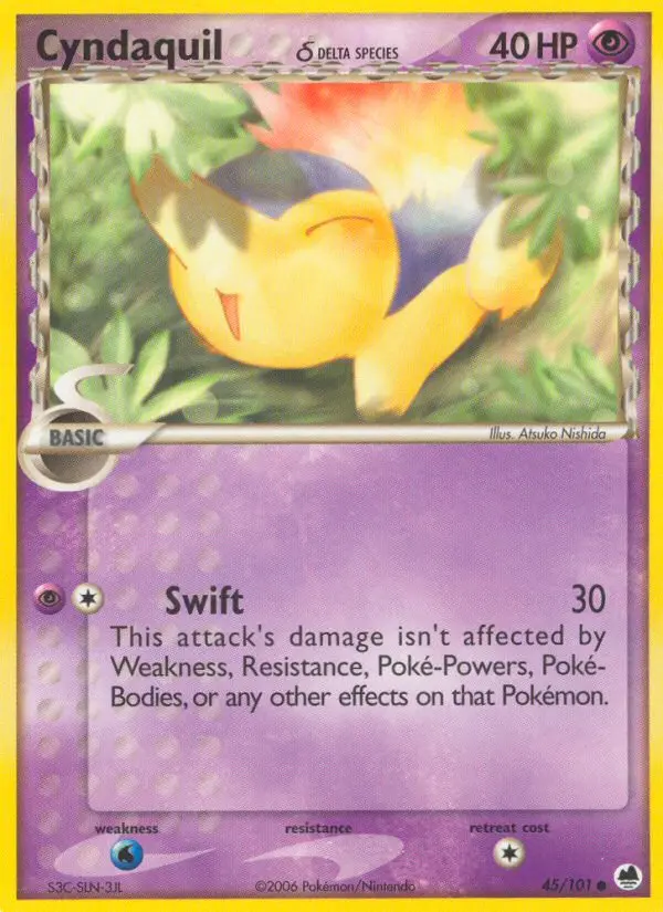 Card image of Cyndaquil δ