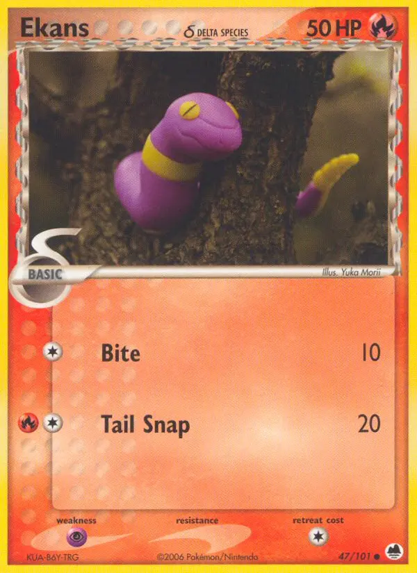 Card image of Ekans δ