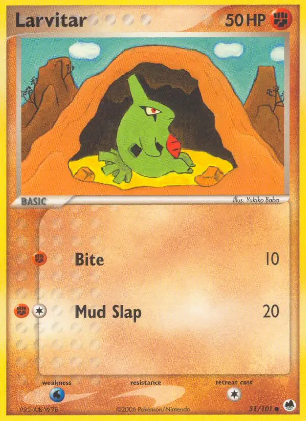 Card image of Larvitar