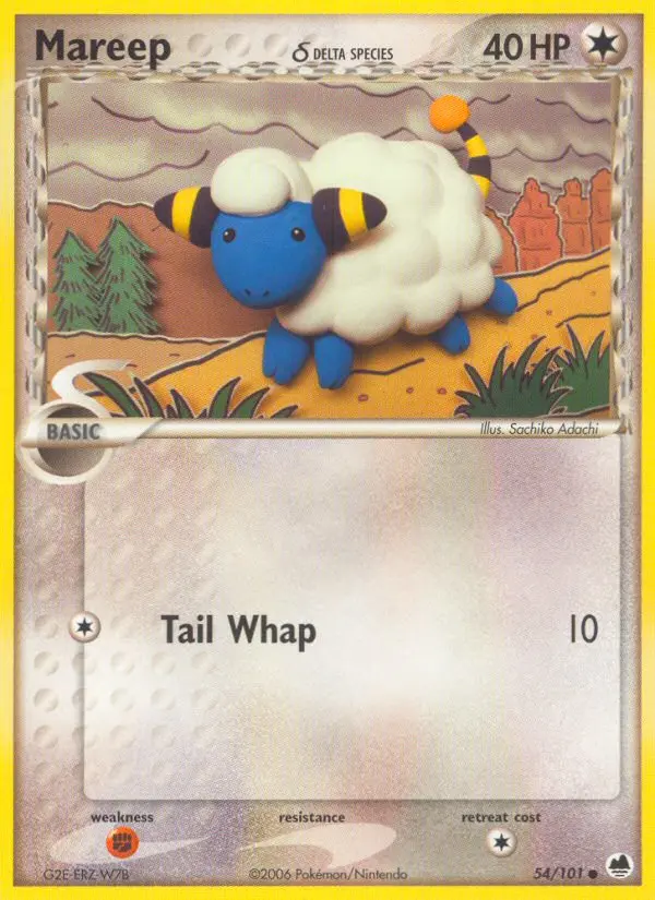 Card image of Mareep δ