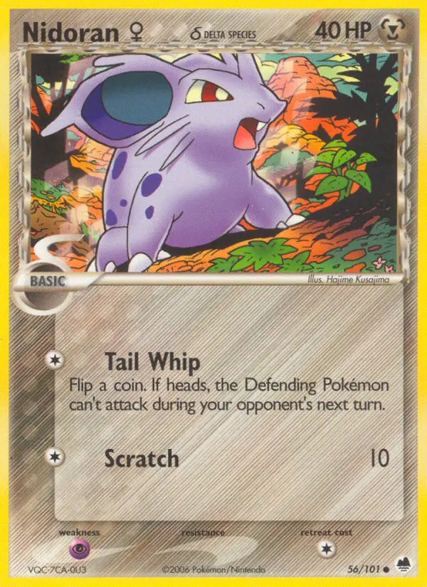 Card image of Nidoran♀ δ