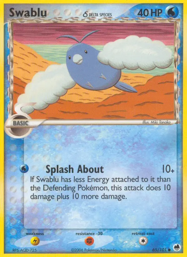 Card image of Swablu δ
