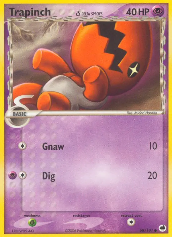 Card image of Trapinch δ