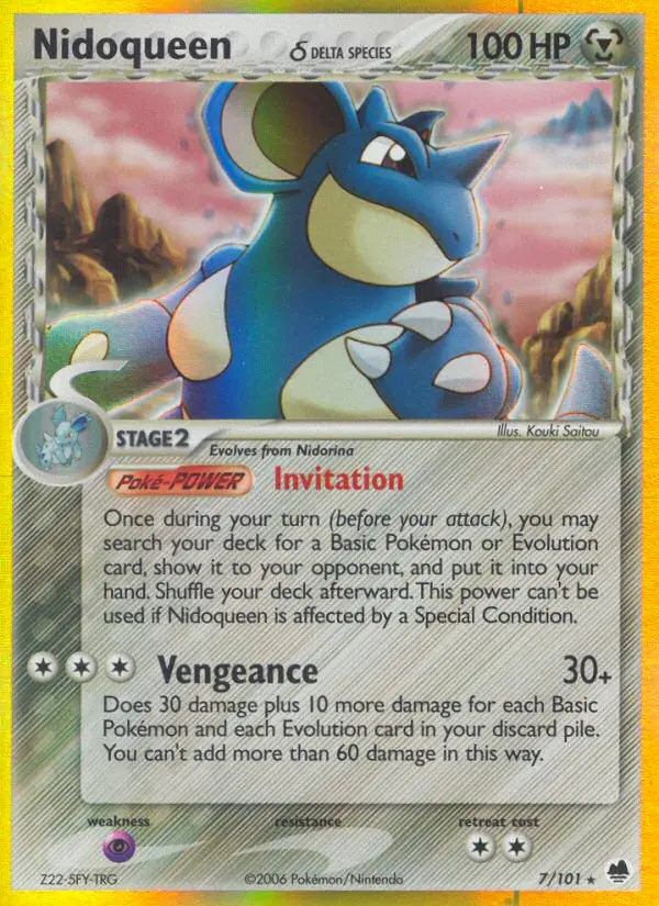 Card image of Nidoqueen δ
