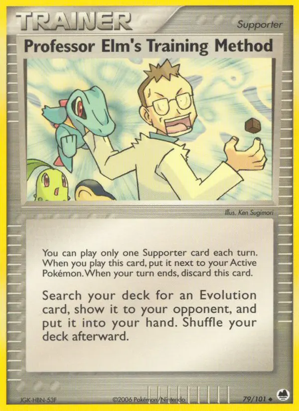 Card image of Professor Elm's Training Method