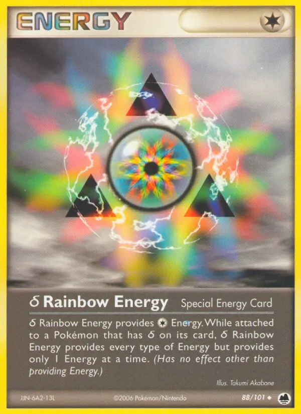 Card image of δ Rainbow Energy