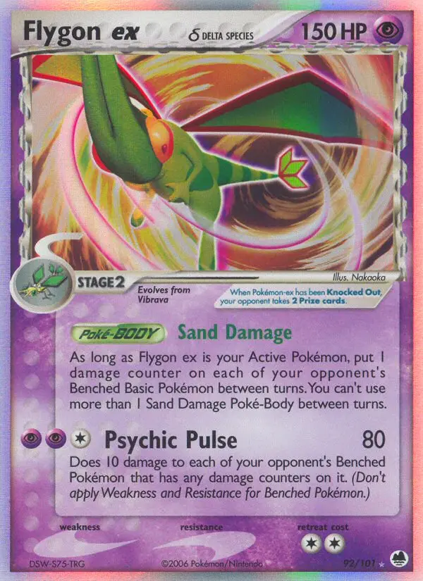 Card image of Flygon ex δ