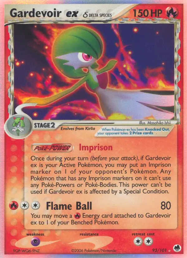 Card image of Gardevoir ex δ