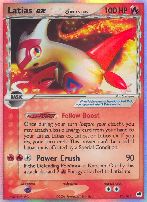 Card image of Latias ex δ