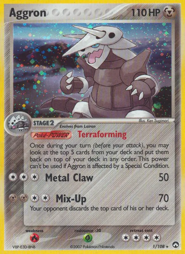 Card image of Aggron