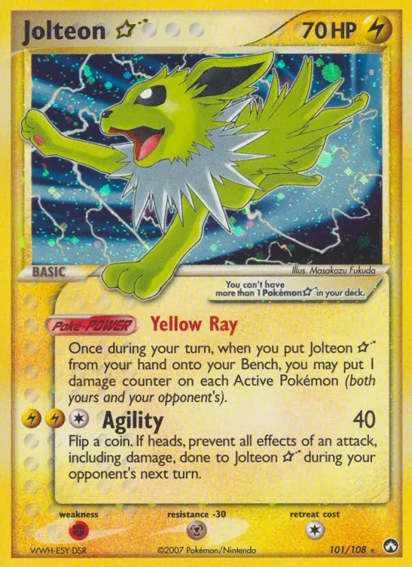 Card image of Jolteon Star