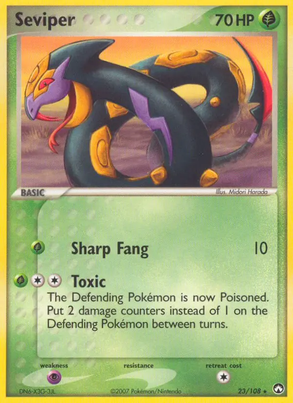 Card image of Seviper