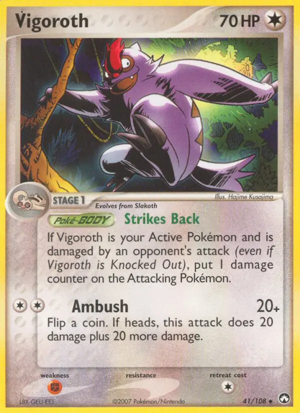 Card image of Vigoroth