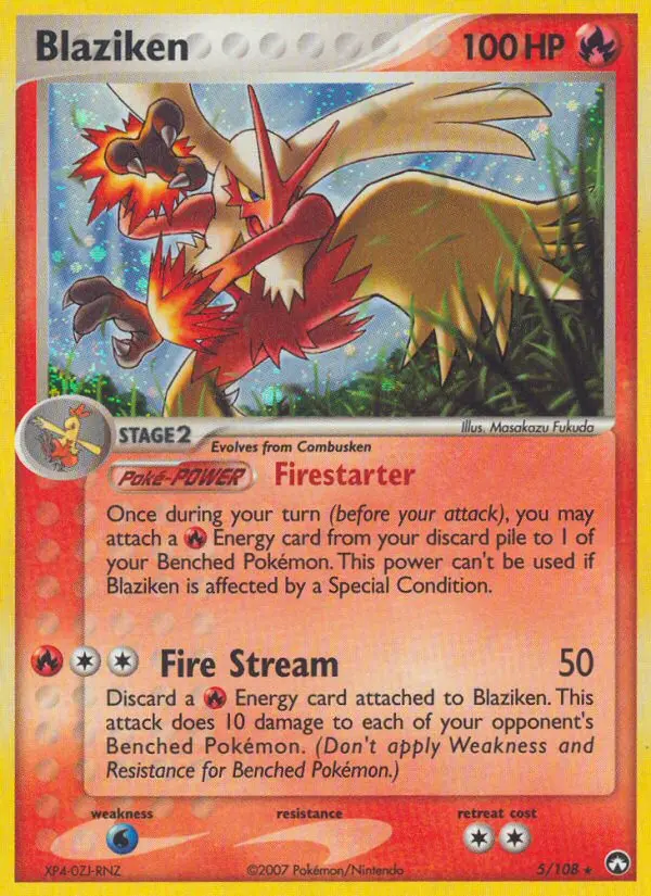 Card image of Blaziken