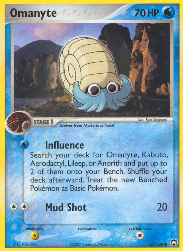 Card image of Omanyte