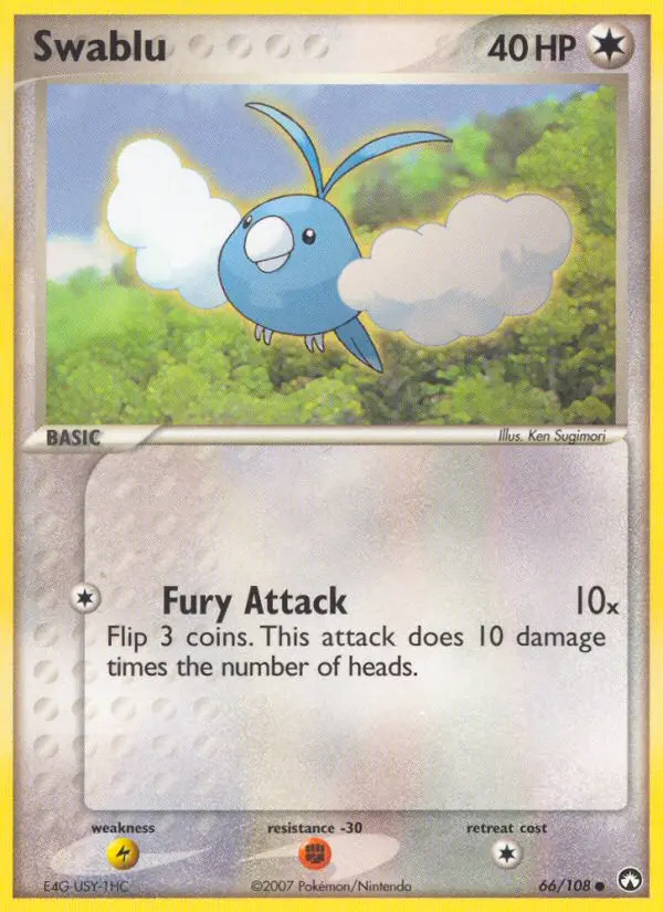 Card image of Swablu
