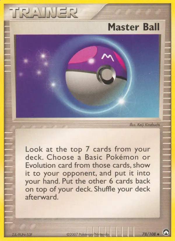 Card image of Master Ball