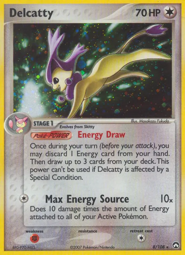 Card image of Delcatty