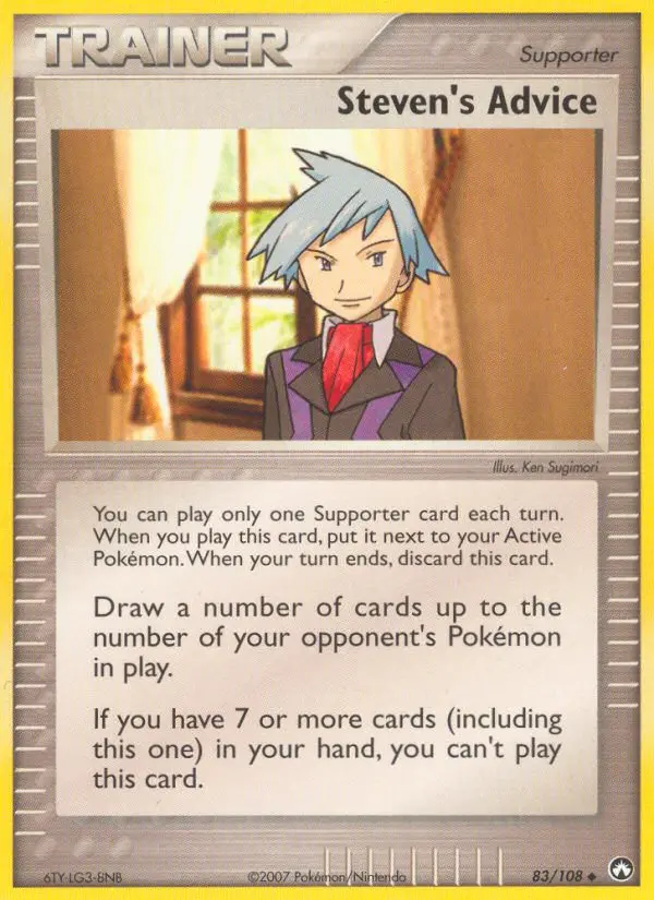 Card image of Steven's Advice