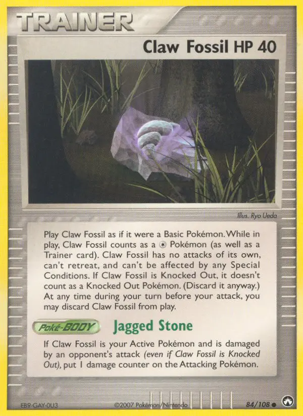 Card image of Claw Fossil