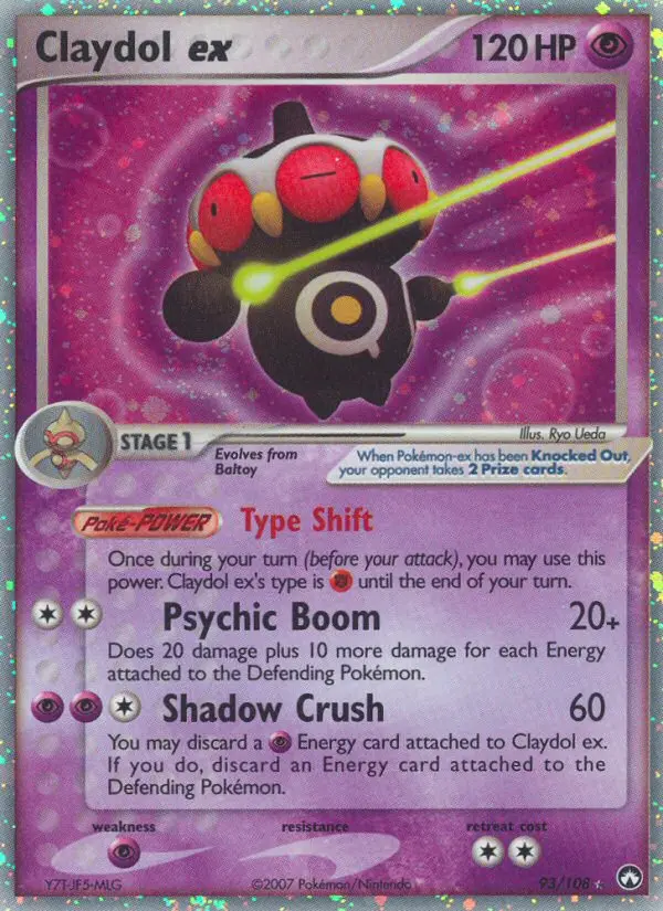 Card image of Claydol ex