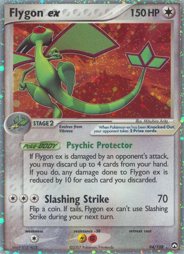 Card image of Flygon ex