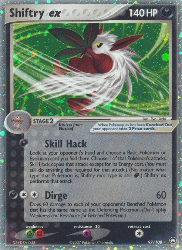 Card image of Shiftry ex