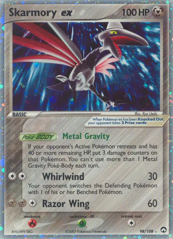 Card image of Skarmory ex