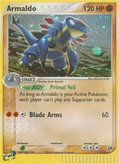 Card image of Armaldo