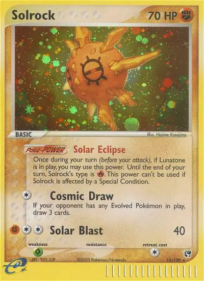 Card image of Solrock