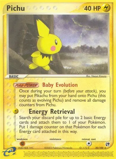 Card image of Pichu