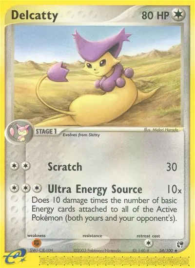 Card image of Delcatty