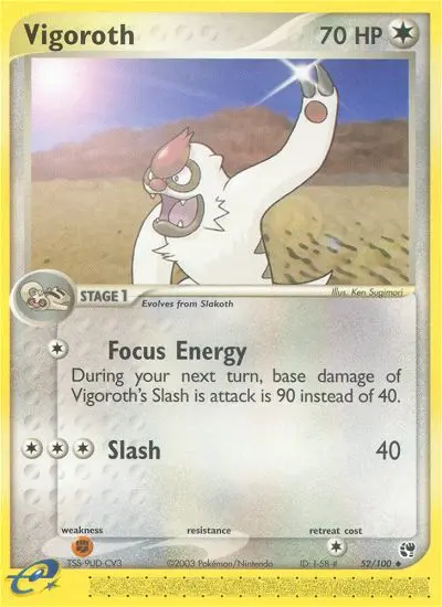 Card image of Vigoroth