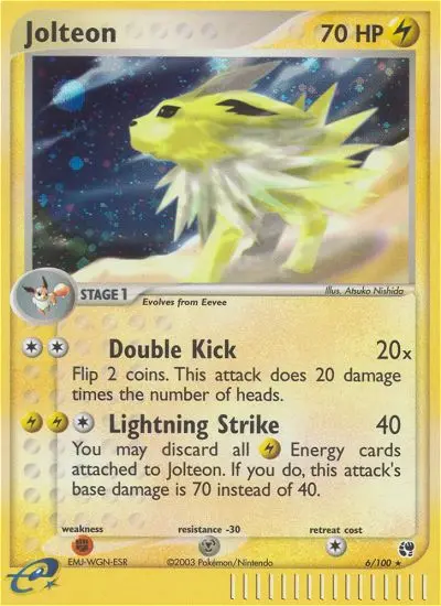 Card image of Jolteon