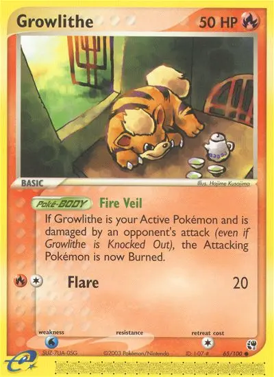 Card image of Growlithe