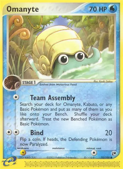 Card image of Omanyte
