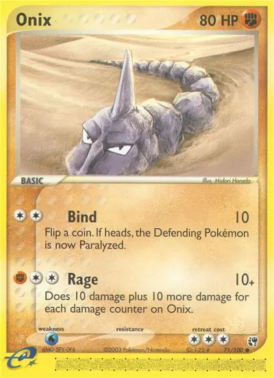 Card image of Onix