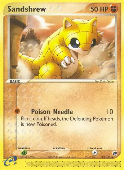 Card image of Sandshrew
