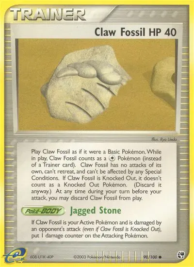 Card image of Claw Fossil