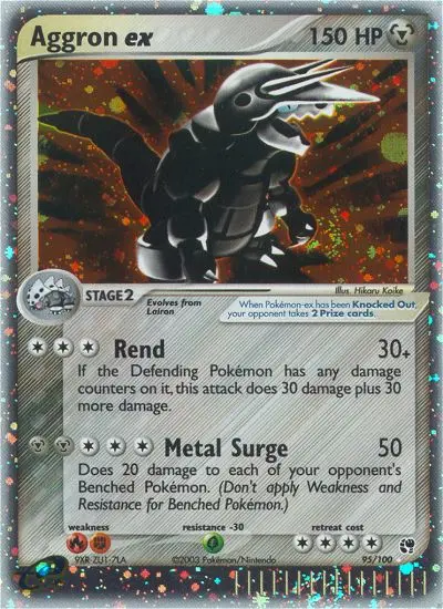 Card image of Aggron ex
