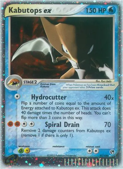 Card image of Kabutops ex