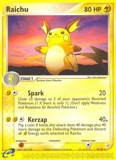 Card image of Raichu