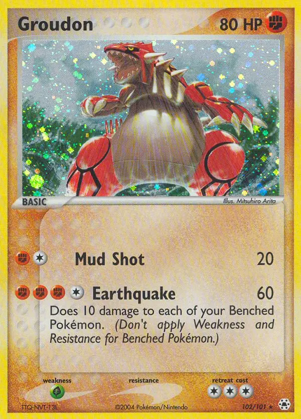 Card image of Groudon
