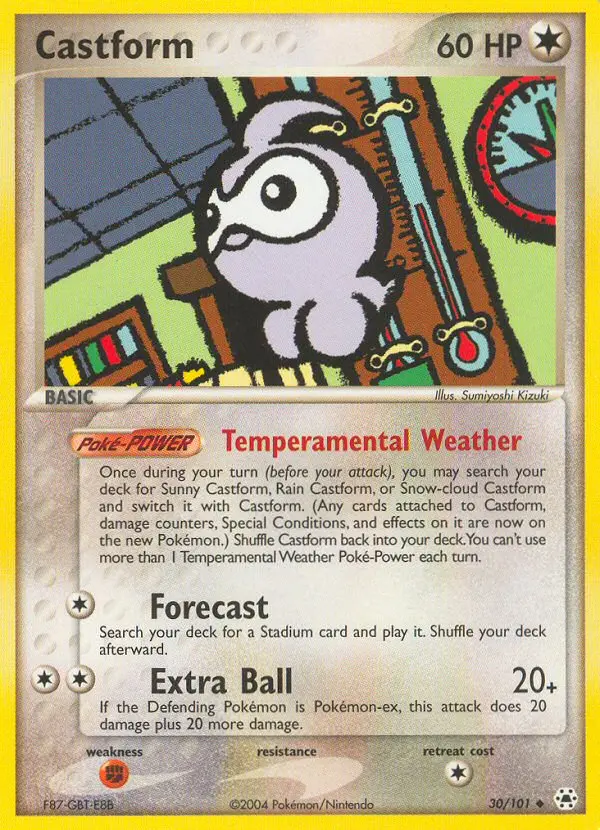 Card image of Castform