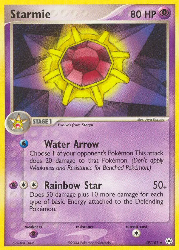 Card image of Starmie