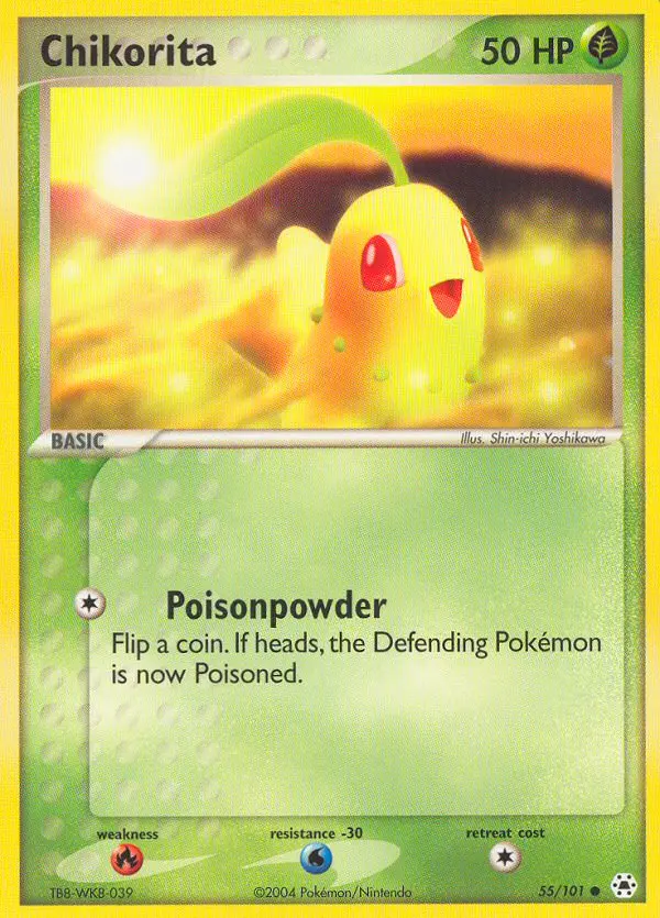 Card image of Chikorita