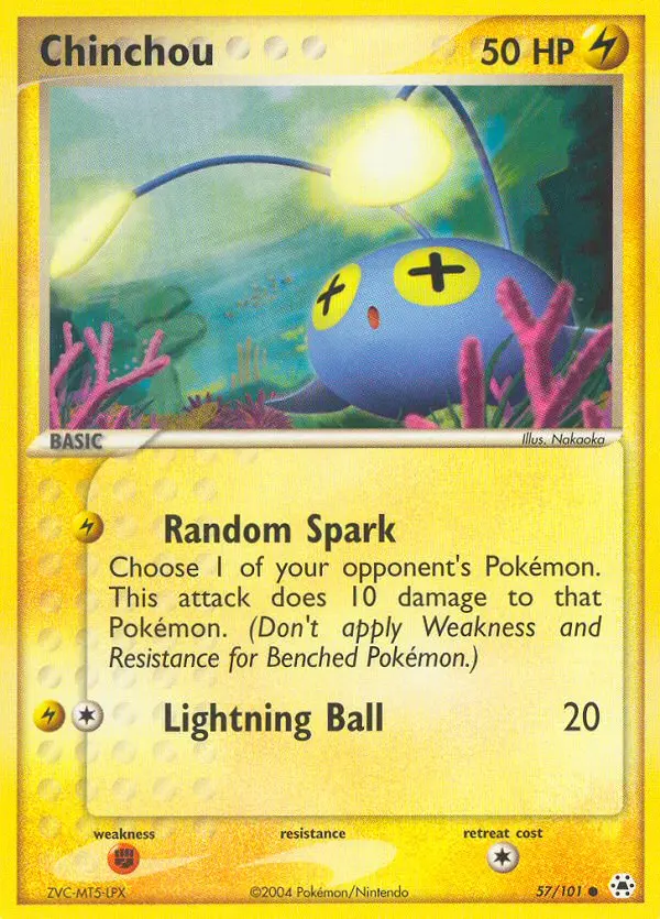 Card image of Chinchou