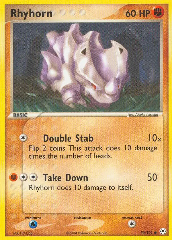 Card image of Rhyhorn