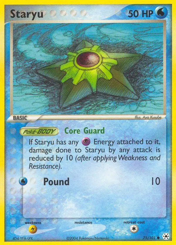 Card image of Staryu