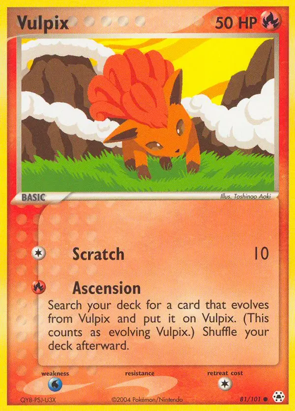 Card image of Vulpix